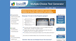 Desktop Screenshot of multiple-choice-tests.de